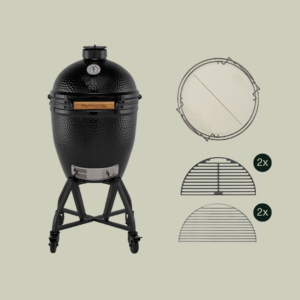 Alternative view of Big Green Egg Large  'The Onyx'  --  Master set