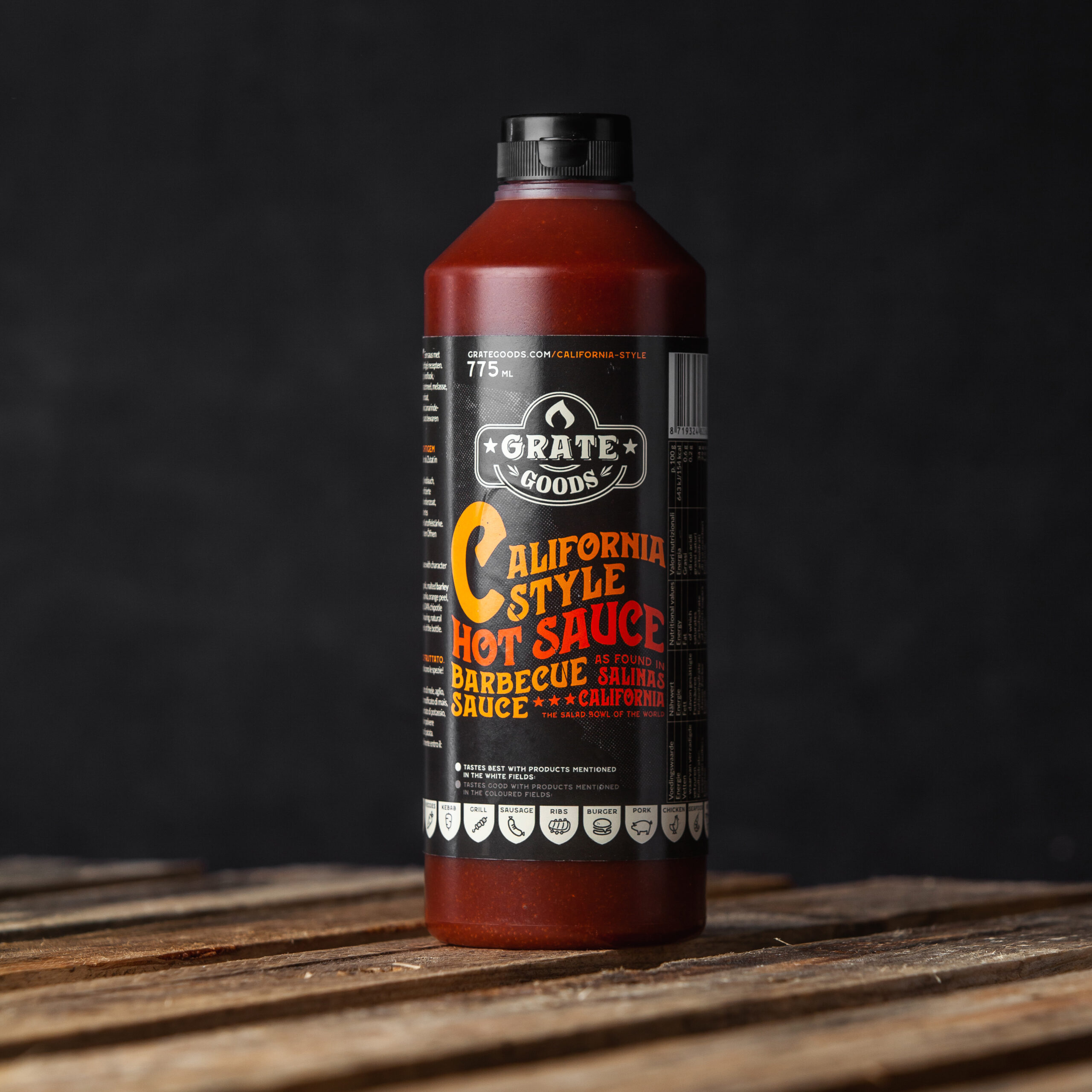 California Hot Barbecue Sauce 775ml