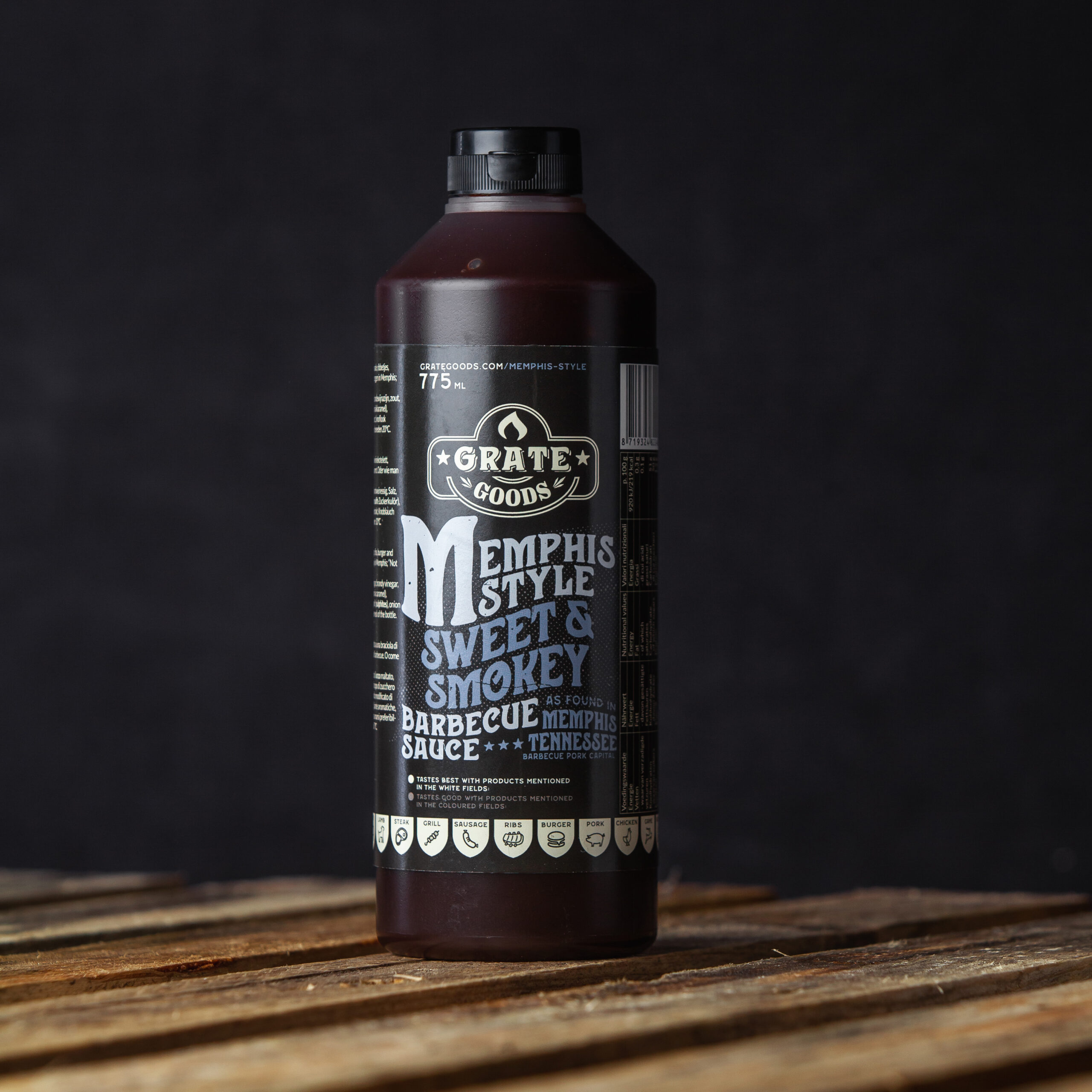 Memphis Sweet & Smokey Barbecue Sauce 775ml