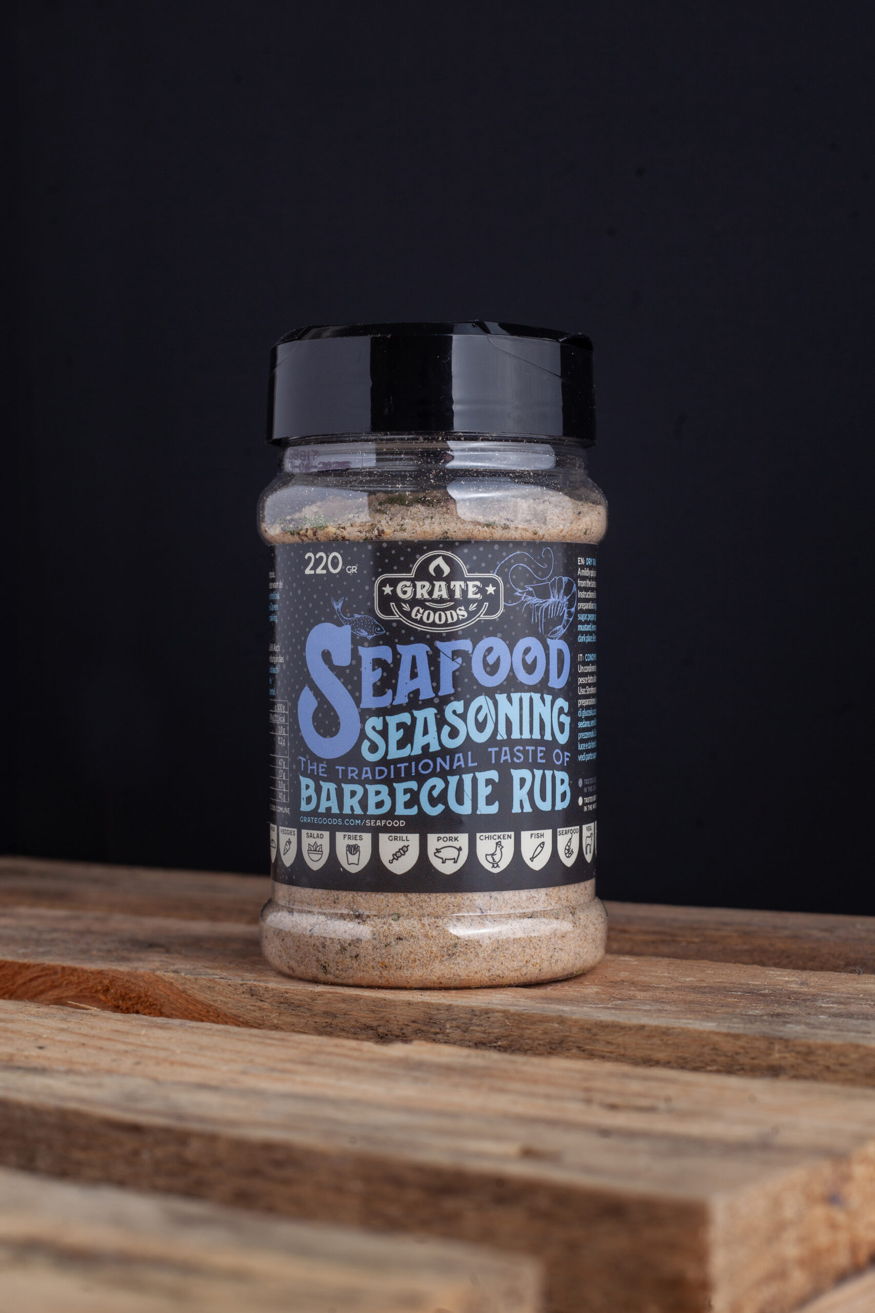 Seafood Seasoning BBQ Kryddermiks 220gr.