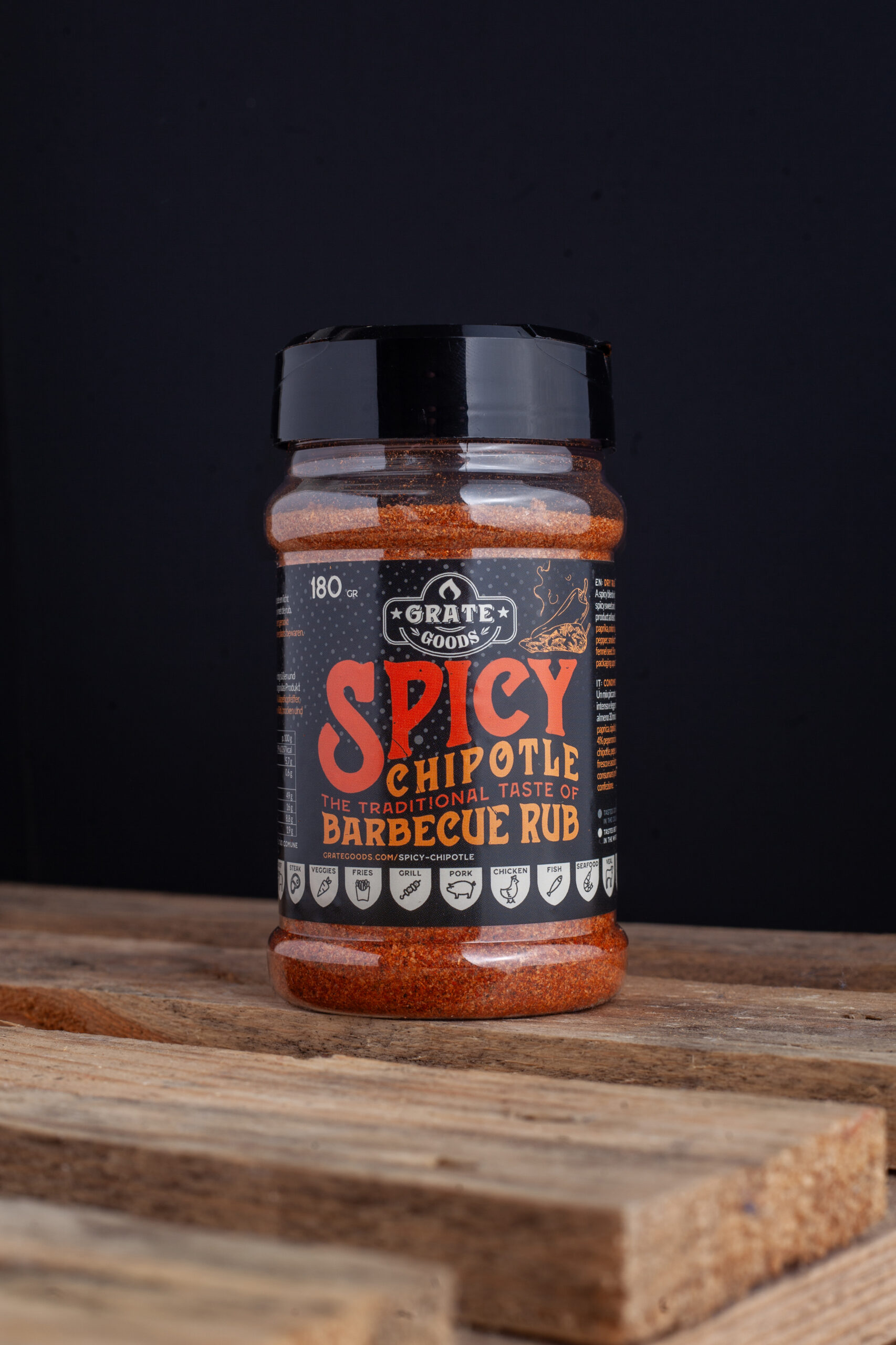 Spicy Chipotle BBQ Kryddermiks 180gr.
