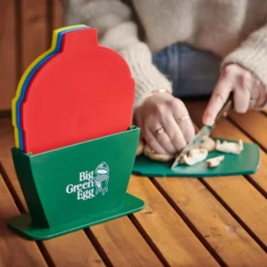 Alternative view of Big Green Egg cutting boards